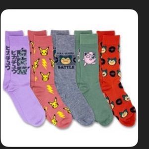 Pokémon crew socks